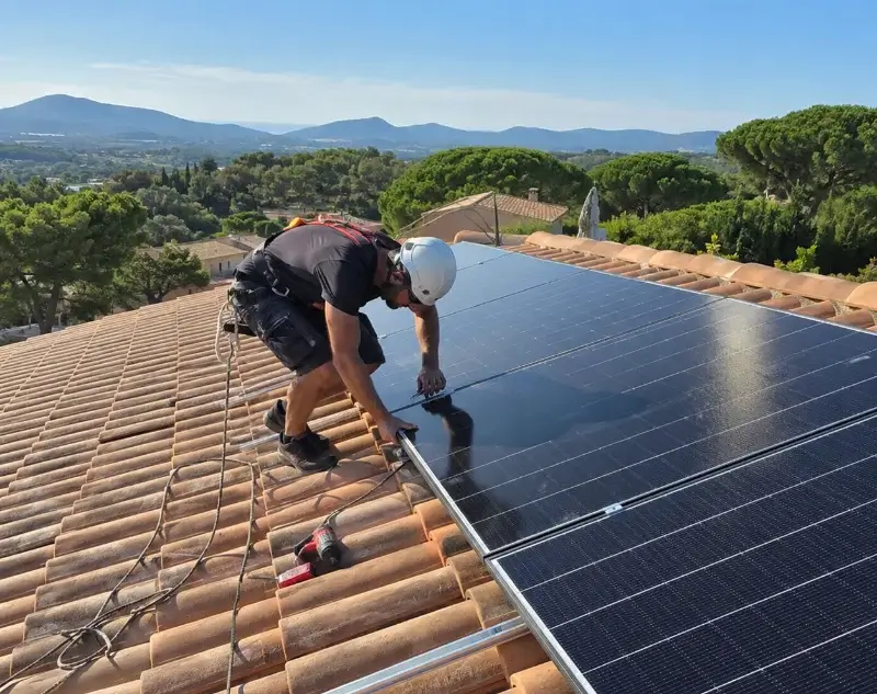 Installateur panneaux solaires Malissard — pose photovoltaïque sur toiture