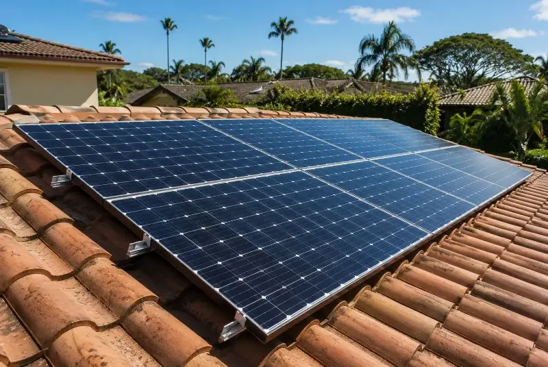 Installation de panneaux solaires à Malissard